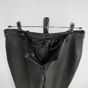 Guess Black Leather Pants
